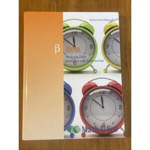 Math U See BETA Teacher Instruction Manual Multiple Digit Addition Subtraction